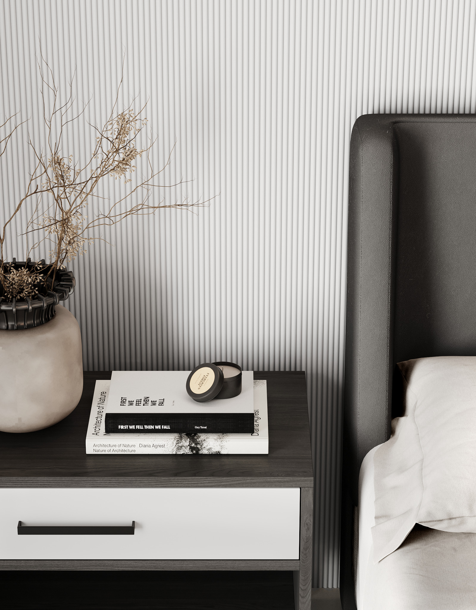 Стеновая панель под покраску Bello Deco СП 08/3 3000×200×10 фото в интерьере